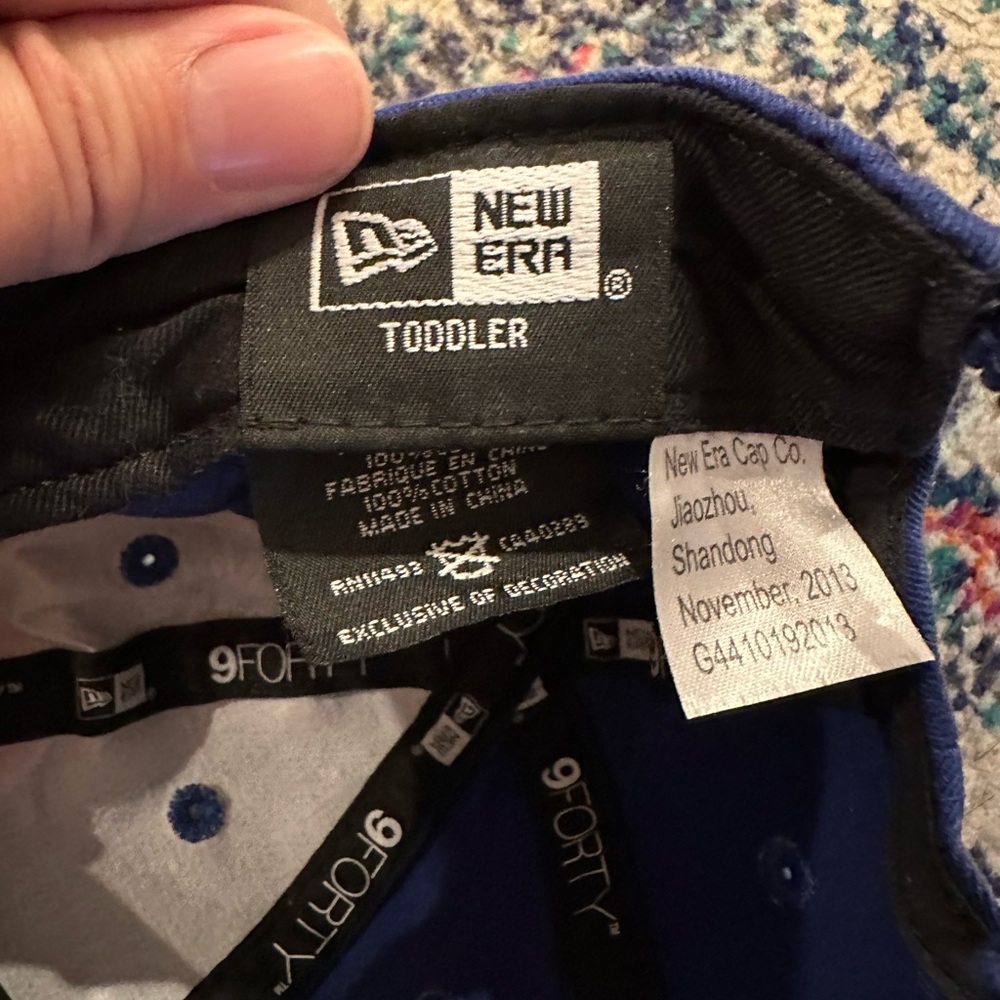 Toddler Chicago Cubs Baseball Cap - Picture 4 of 6